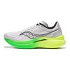 SAUCONY Endorphin Speed 3 Carbon Plate Elite Versatile Racing Cushioning Low-Top Training Running Shoes Women Sneaker White Gray S10756-75