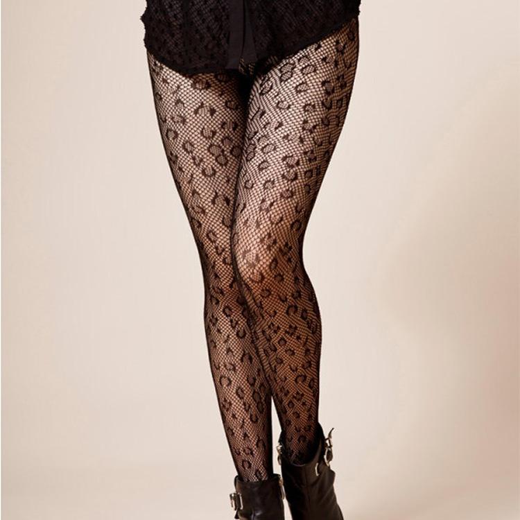 Spider web stockings, vintage ripped fishnet hollow stockings, European and American women s street style black stockings, plus size jacquard Average Size