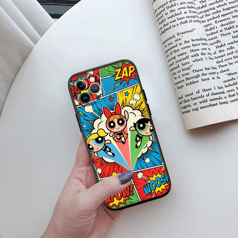 RT20 Powerpuff Girls New Shell Phone Case for Xiaomi Poco F5 F6 C40 C65 C55 C50 C51 M7 X7 C75 M6 C71 F7 C85 F8 Pro Ultra