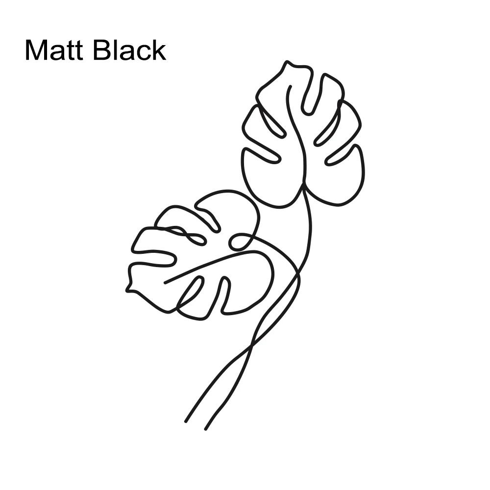 Leaf Sticker Monstera Leaf Car Window Graphics Truck Windshield Body Laptop Vinyl Decal Waterproof Plant Lover Decor Accessories