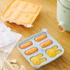 Stampo per Torta di Riso per Bambini, Silicone, Cottura a Vapore e Cottura, Strumento per Cibo Complementare, Stampo per Salsicce per Bambini, Cartone Animato, Stampo per Torta al Vapore e Salsicce