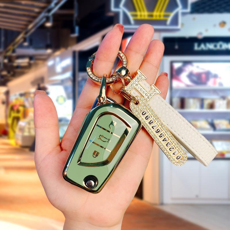 Toyota TPU Key Case for Corolla, Camry, Levin, Avalon, RAV4, C-HR, Highlander