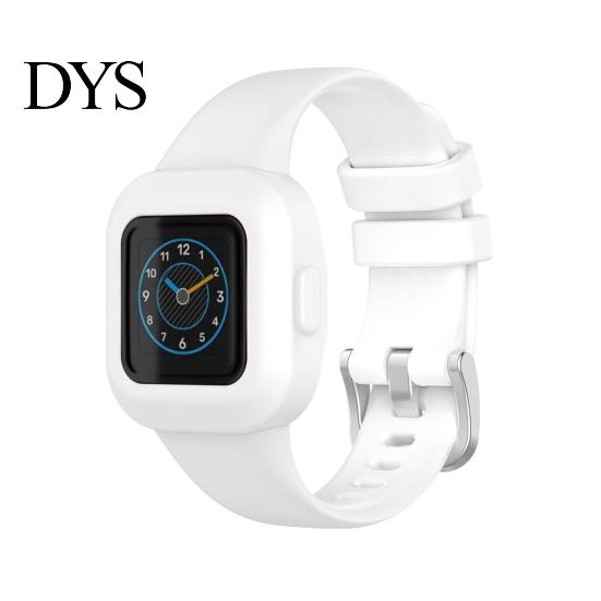 Silicone Watch Band One-piece Soft Wrist Bracelet Replacement Strap Watchband for Garmin Fit JR3/Vivofit Jr.3