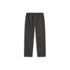 Li Ning CF Series Letter Print Straight Loose Knit Sports Pants Men bottoms Dark-Sky AYKU619-3