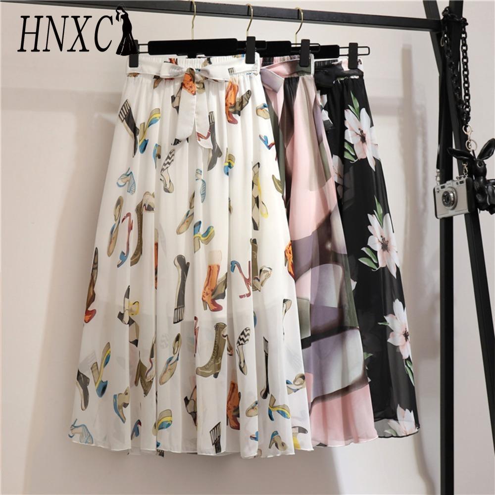 

HNXC 17 цветов Женские модные повседневные летние весенние юбки one size