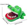 Crocodile Teeth Toys Children's Crocodile Bites Fingers Reaction Training Novelty Children's Lucky Game Trick Decompression Toy