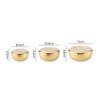 Stainless Steel Bowl Korean Big Cooked Rice Bowl With Cover Single Layer Steamed Rice Bowl Child Anti-Scalding/Fall Tableware