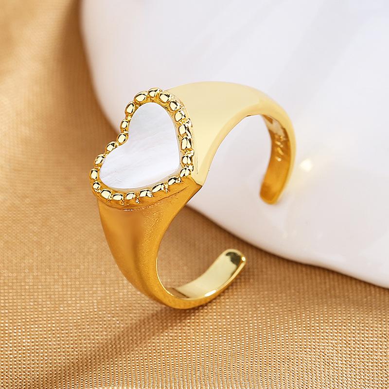 925 Sterling Silver HipHop Ring Open Adjustable Silver/Gold for Women Exquisite Student Girlfriend Jewelry Wedding Party GiftG