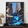 Disney Diamond Painting Stitch Holding Gem DIY Diamond Art Painting Set for Home Office Decoration Handmade Gifts