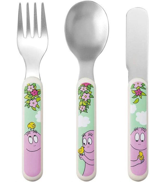 Set de 3 couverts Barbapapa