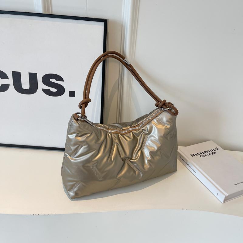 Velkokapacitní péřová taška Dámská kabelka přes rameno