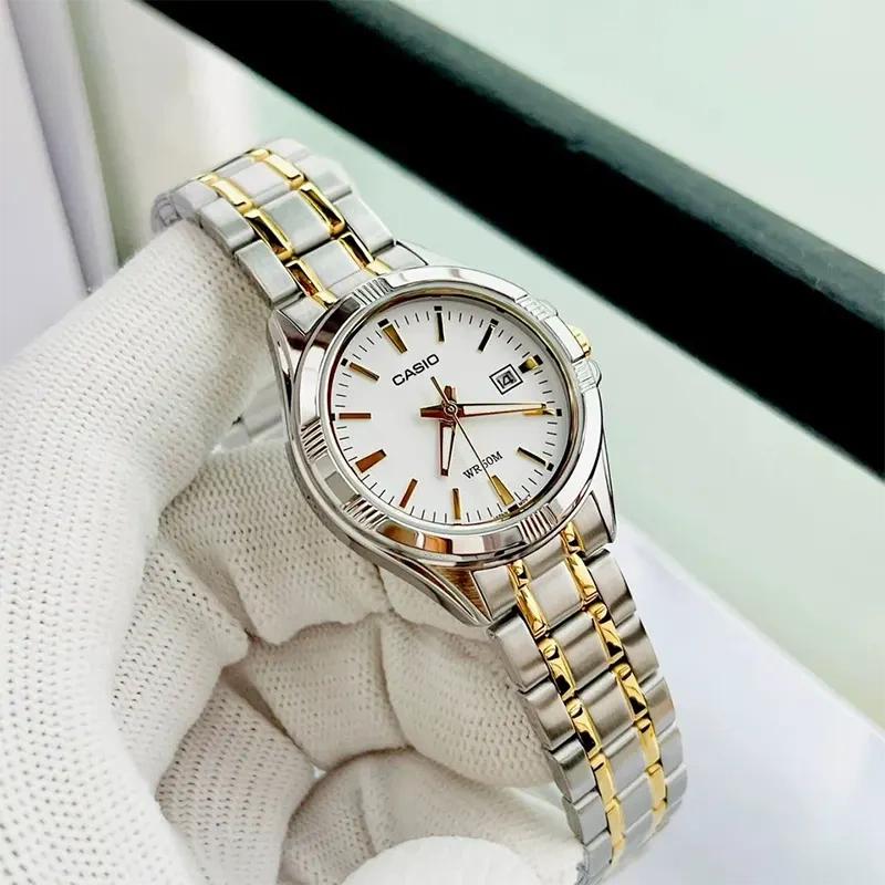 WOMEN'S WATCH CASIO LTP-1308SG-7AVDF (zd605c) + BOX