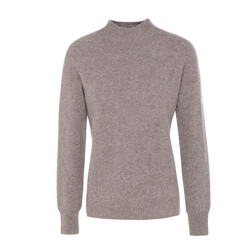 

G·TENNA MH3866 Women s 100% Wool Mid-High Collar Pullover XL