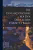 Buch Die Geschichtschreiber Der Deutschen Vorzeit, 1 Band