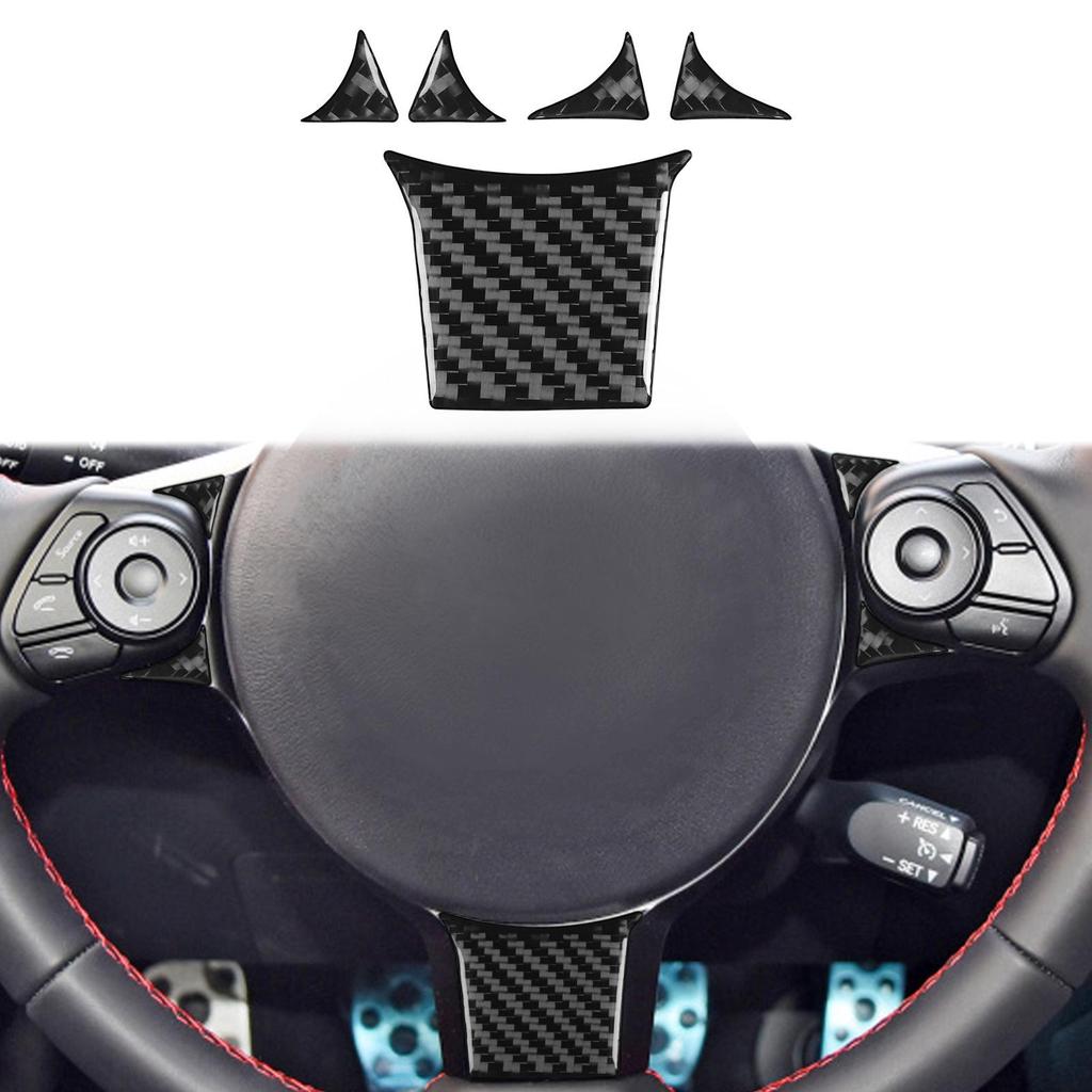 Carbon Fiber Interior Parts for Toyota 86 & Subaru BRZ ('22-'25) - Center Console, Gear Shift, Steering Wheel