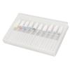 10pcs Multi-purpose For Grinding, Cleaning And Polishing Nail Drill Bits Organizer