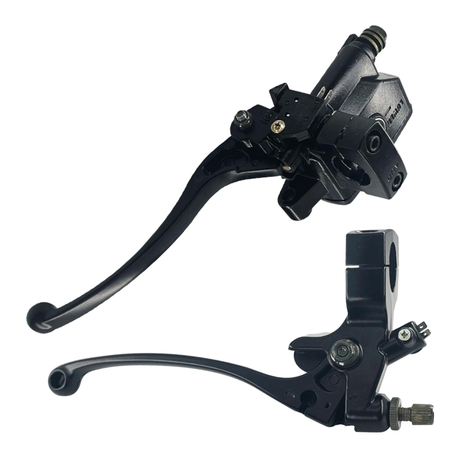 

Universal Motorcycle 25mm Handlebar Brake Master Cylinder Clutch Lever CNC Left / Right Set