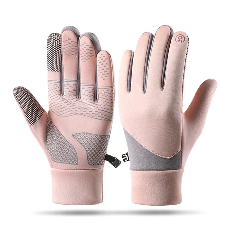 Warm Gloves Outdoor Sports for Men and Women, Fashionable Riding,wind-proof, Water-proof, Touch Screen, Slip and Wear-resistant