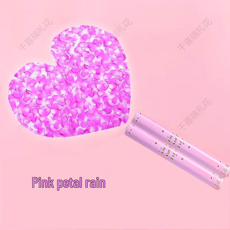 Handheld Macaron Petal Rain Confetti Cannon