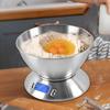 Digital Kitchen Scale Stainless Steel Cooking Scale Kitchen Weight Tool Baking Scale  Commercial