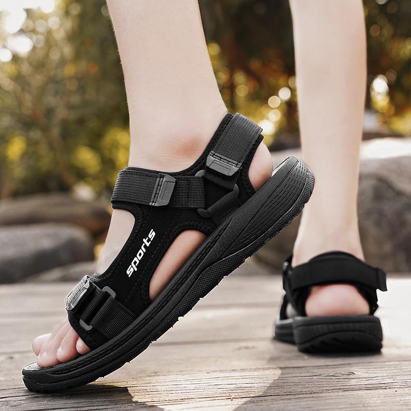 Letní dospělá pánská móda Lehké Outdoor Ležérní Sandály Plážová obuv Pantofle