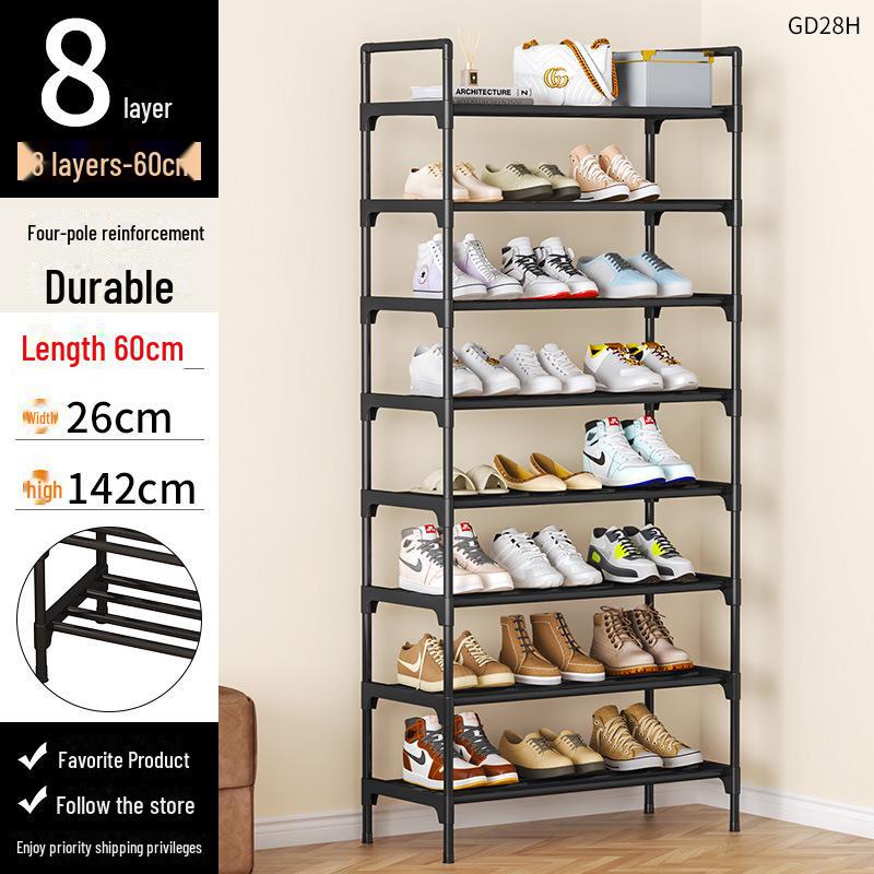 Zapatero y Armario Multicapa a Prueba de Polvo para la Entrada del Hogar o Residencia de Estudiantes