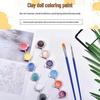 Acrylic Highlight Paint Set: 12 Colors for DIY Plaster Doll Graffiti and Children's Painting