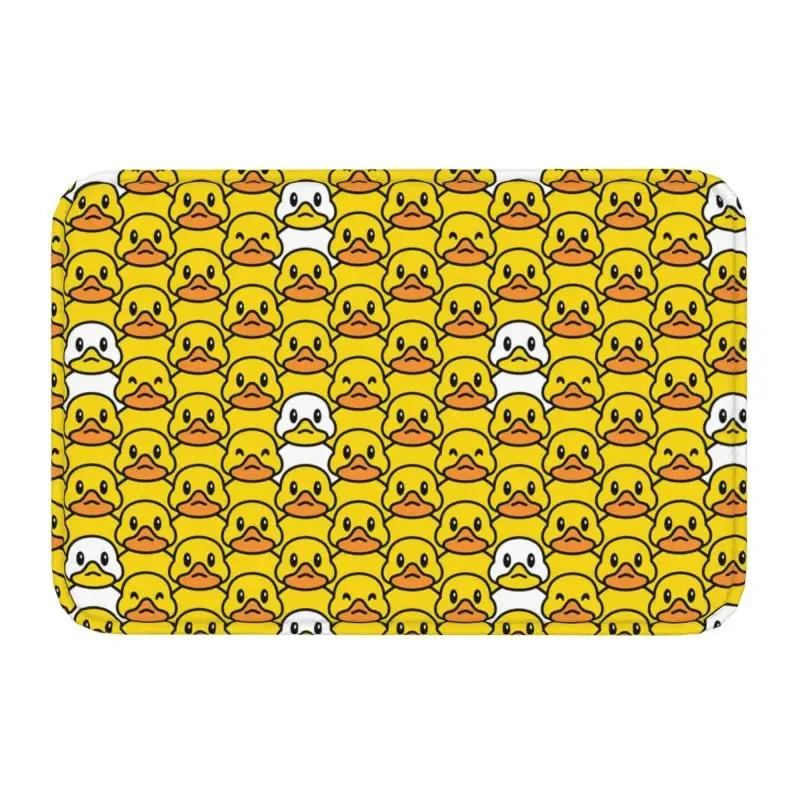 Rubber Duck Bathroom Mat Yellow Cartoon Doormat Kitchen Carpet Balcony Rug Bedroom Floor Mat Entrance Door Mat Home Decor