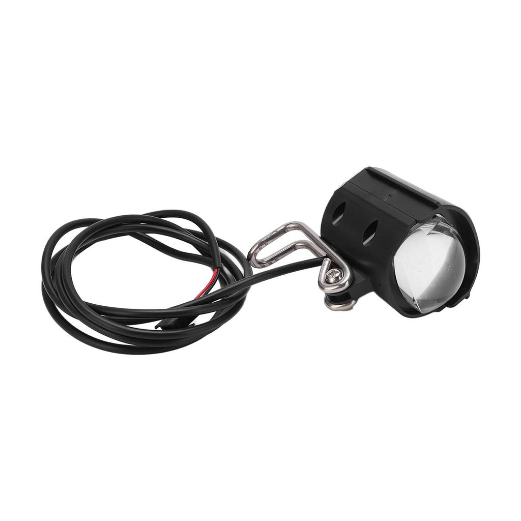 2 in 1 Wasserdichte Fahrrad-Frontleuchte 12W 36V?48V Fahrradlicht mit 75?100dB Laute Hupe