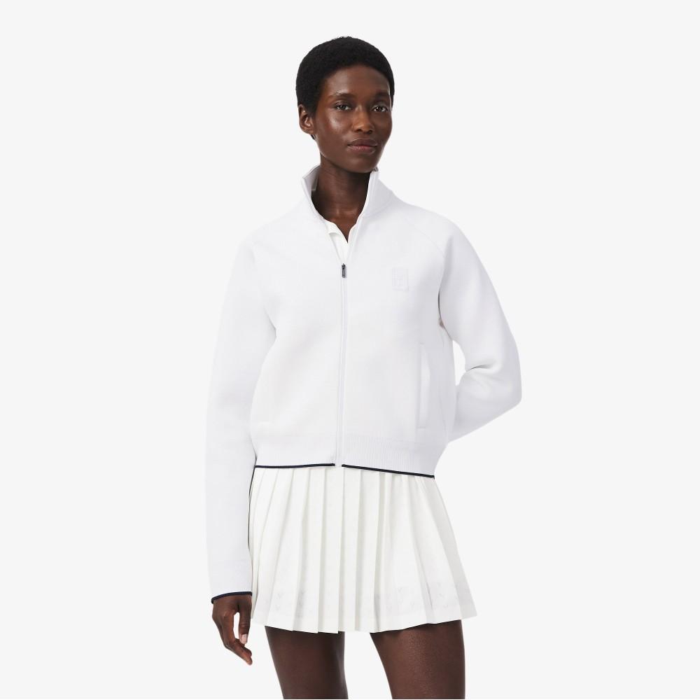 [lacoste] Женская толстовка на молнии с принтом Tennis Heritage SF0228-56G001 34