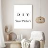 DIY Custom Print Your Picture Wall Art Poster Pictures For Living Room Home Decor Waterproof Painting Customized Gifts