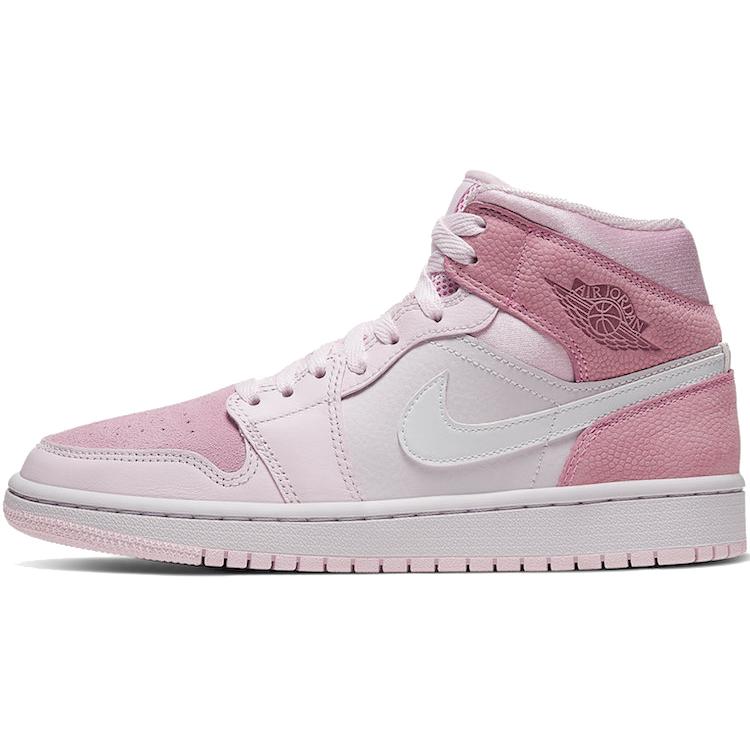 New JORDAN 1 Mid Digital Pink Women's CW5379-600