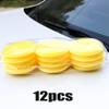 Car Waxing Sponge Pad Polish Foam Applicator Car Round Waxing Polish Sponges High Density Auto Detailing Accessories Tools 100mm