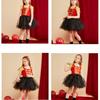 Girls Tutu Dress with Headband Glittering Princess Dress Holiday Clothes Circus Ringmasters Costume for Party
