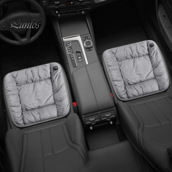 Pernă de scaun încălzită pentru mașină, rezistentă la uzură, încălzire rapidă, alimentată prin USB, temperatură reglabilă, oprire automată, pernă de încălzire electrică
