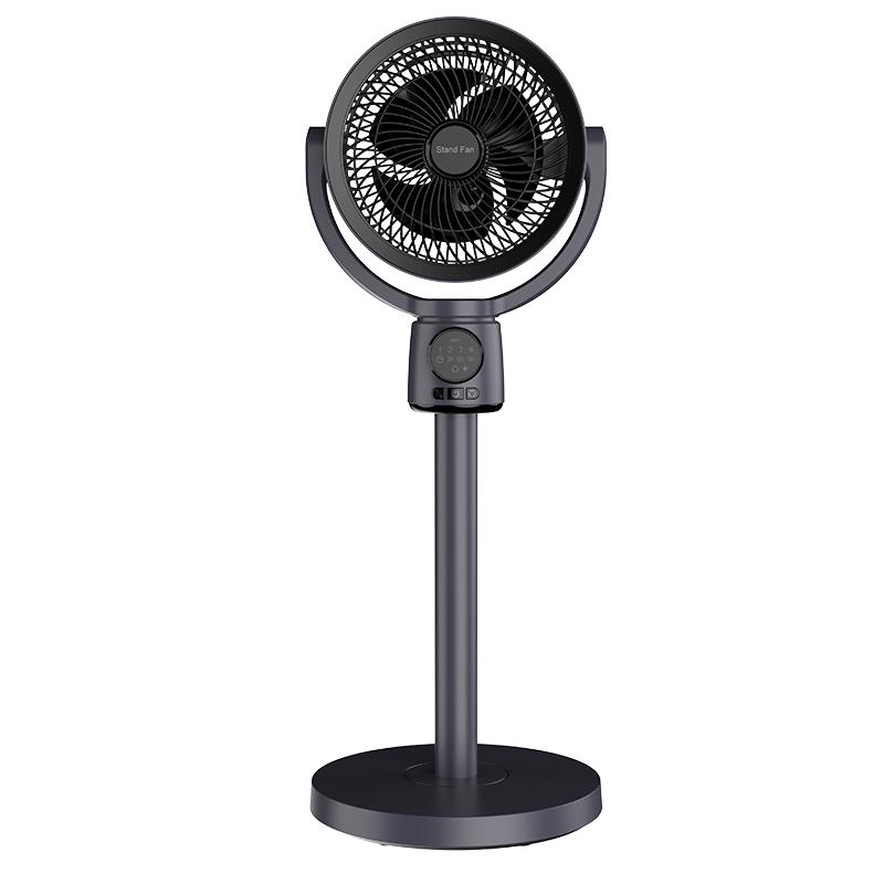 110V Smart Air Circulator Floor Fan with Voice Control & Timer