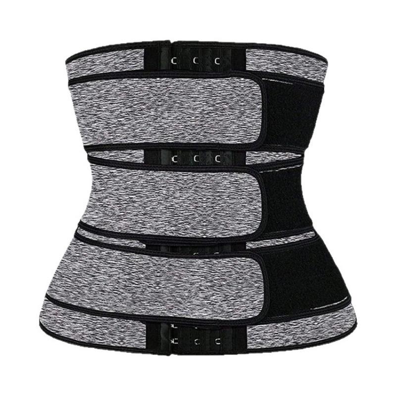 Sweat Belly Belt Zipper Belt Breasted Women's Waist Corset Tight Belly Belt Sports Corset Shapewear