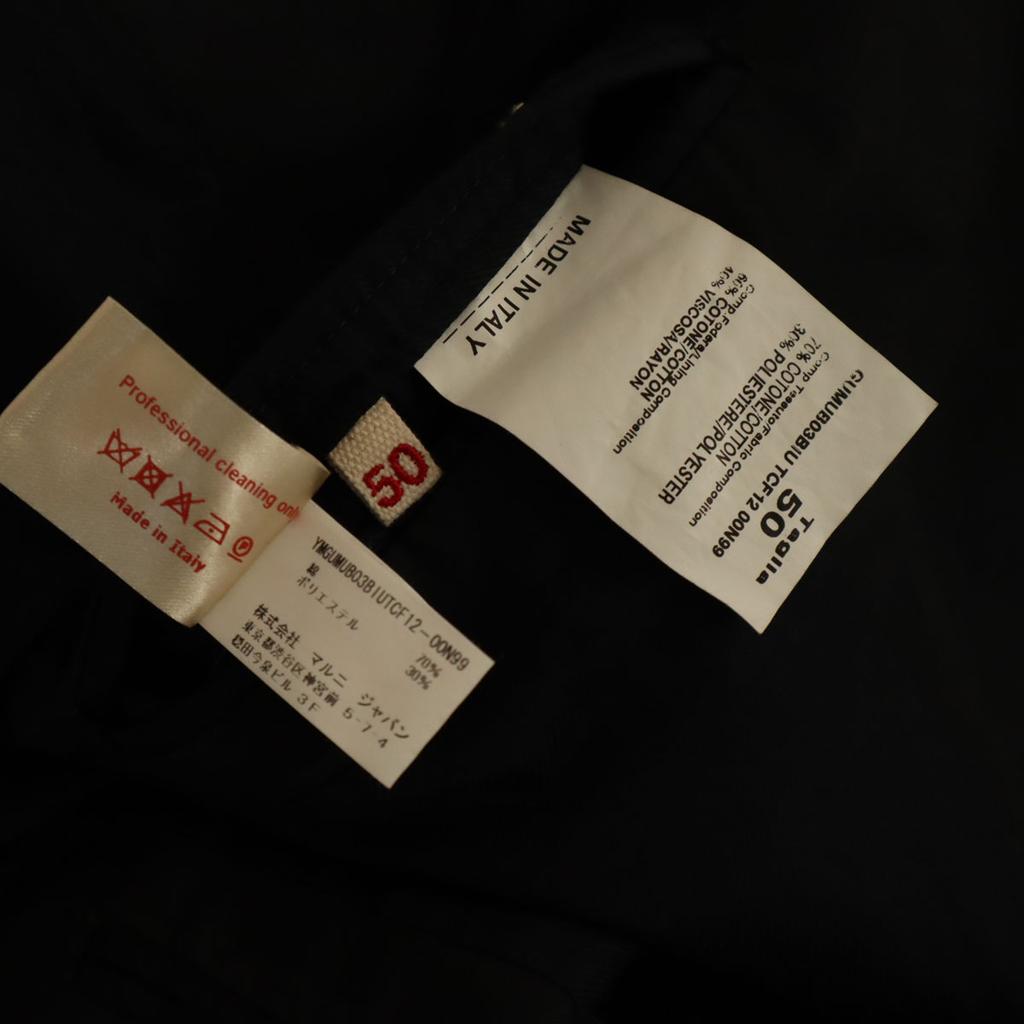 MARNI made in Italy tailored jacket 50 Charcoal black blazer Women Used