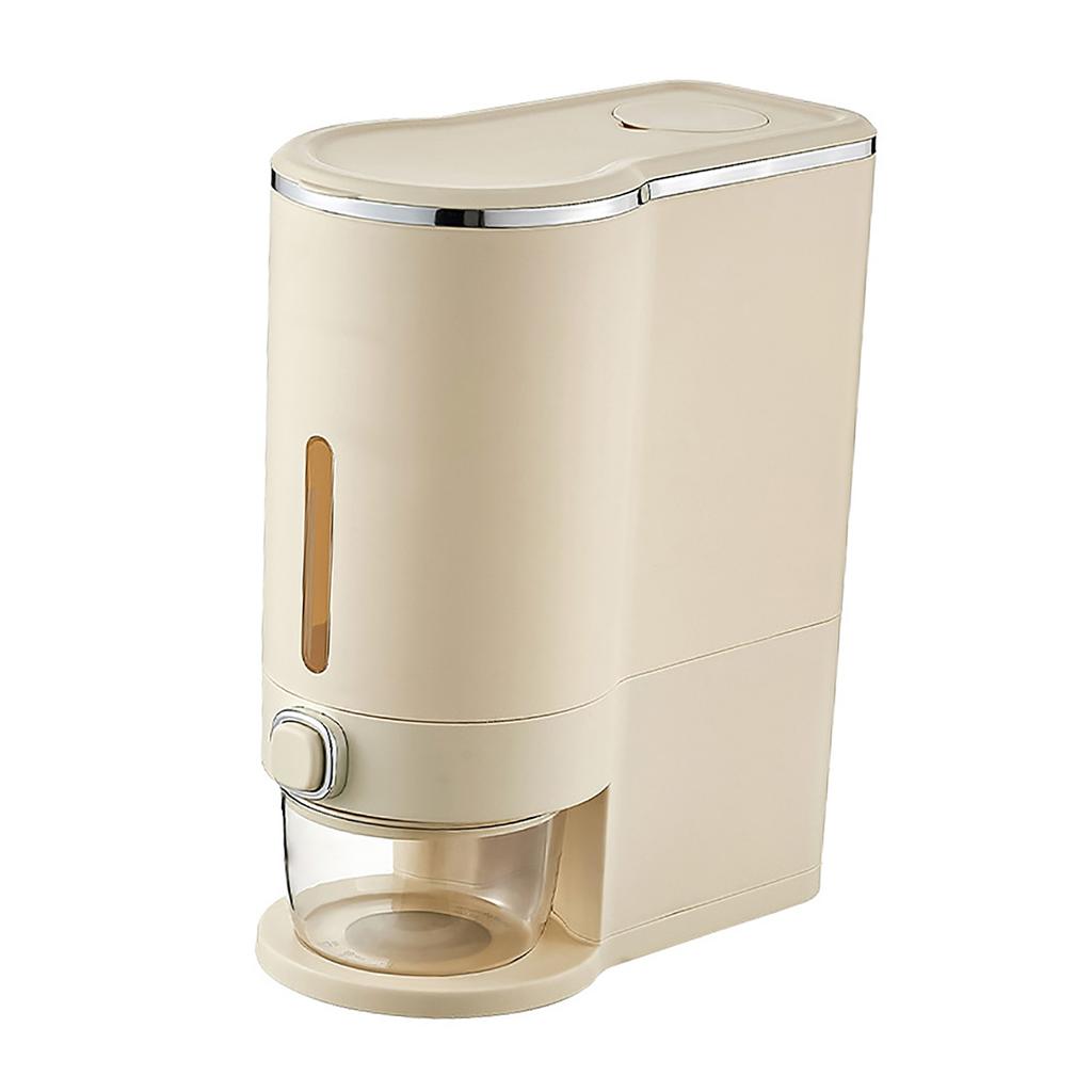 Reislagerbox Großes Fassungsvermögen Perfekte Abdichtung Feuchtigkeitsbeständig Drucktyp Küchenreisspender Behälter