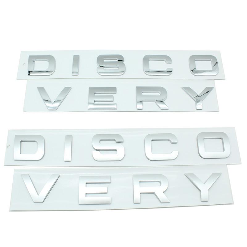 Land Rover Discovery Sport Hood "DISCOVERY" Letter Emblem for Front & Rear