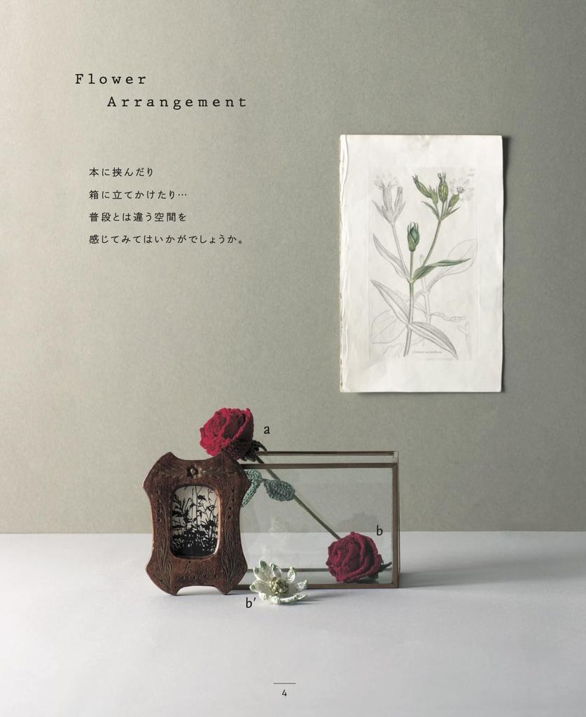 Crochet with Embroidery Thread Beautiful Flower Encyclopedia (applemints)