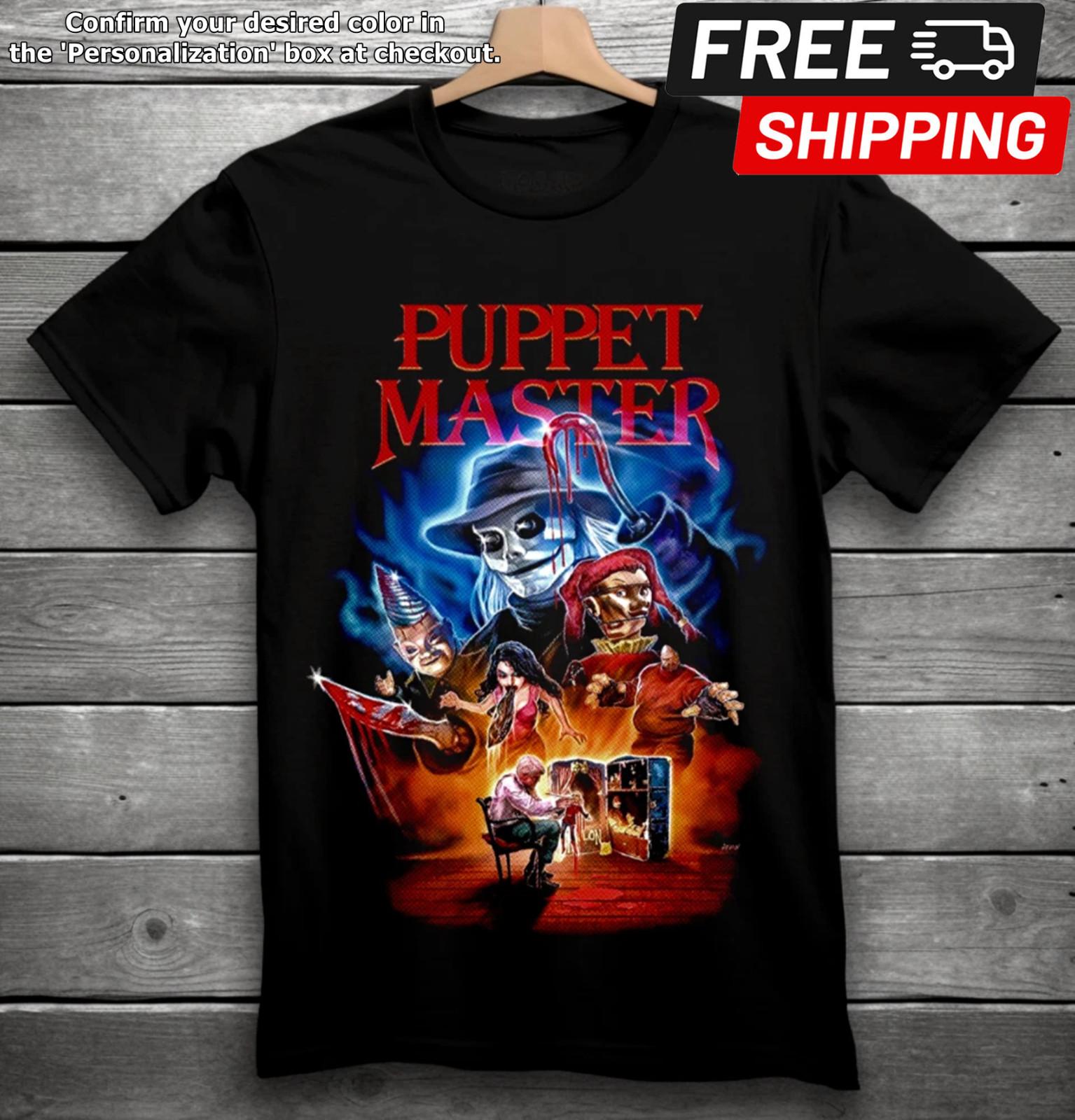 Puppet Master Movie Horror T-Shirt Black S-5XL XXL