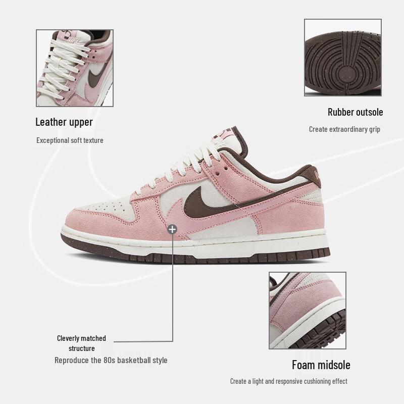 Nike Women's Dunk Low Casual Shoes HV1799-161 Pink
