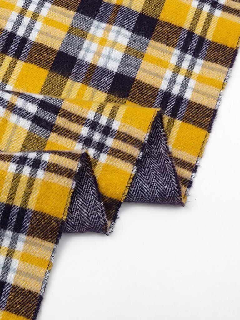High-End Women's Double-Sided Herringbone Plaid Cashmere-Feel Scarf & Shawl