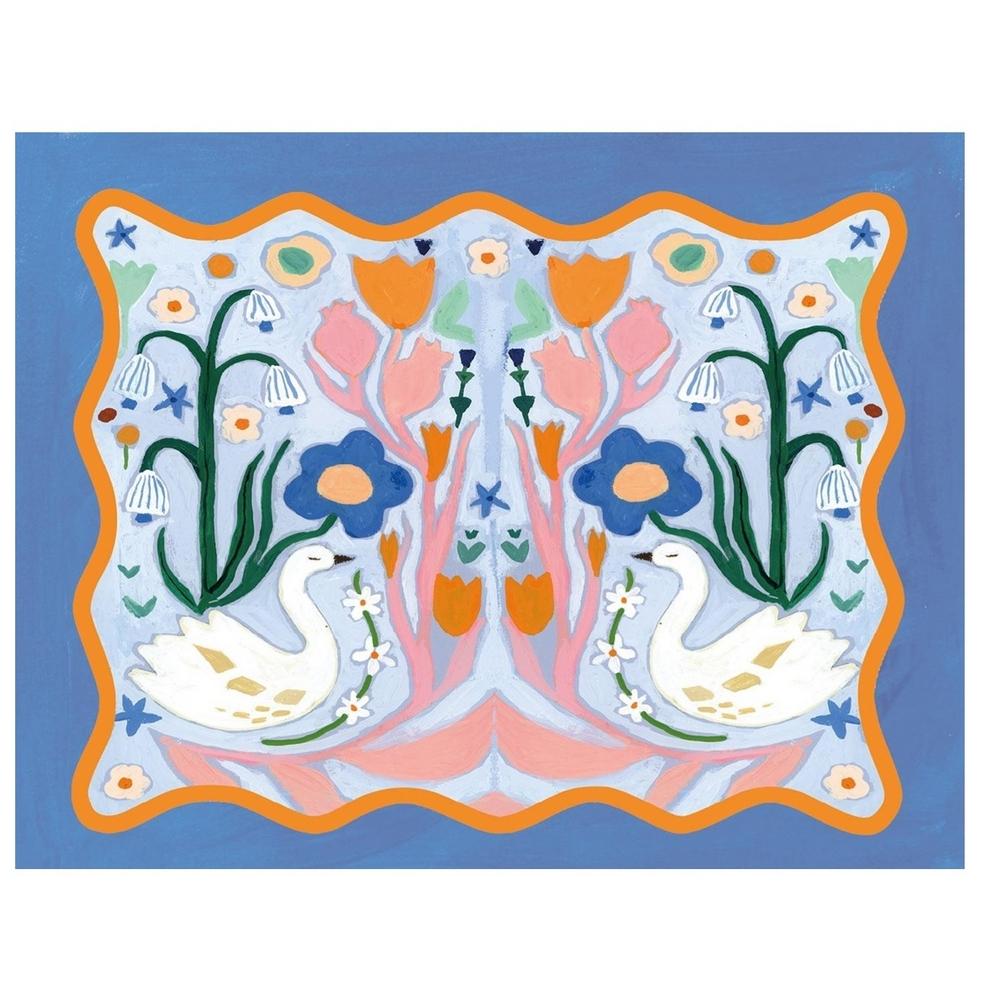 Summer Thornton Swans Print