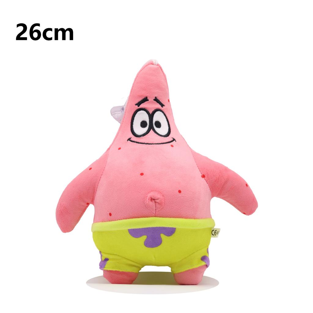 Kawaii Spongebob Squarepants Series Plush Toy Cute Cartoon Character Creativity Pp Cotton Filling Stuffed Toy Birthday Gift