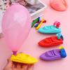 Yousheng 20Pcs Balloon Powered Boat Toy with 60 Balloons Educational Mini Ship Race Toy Children Science Experiment Exploration Classroom Learning Toy