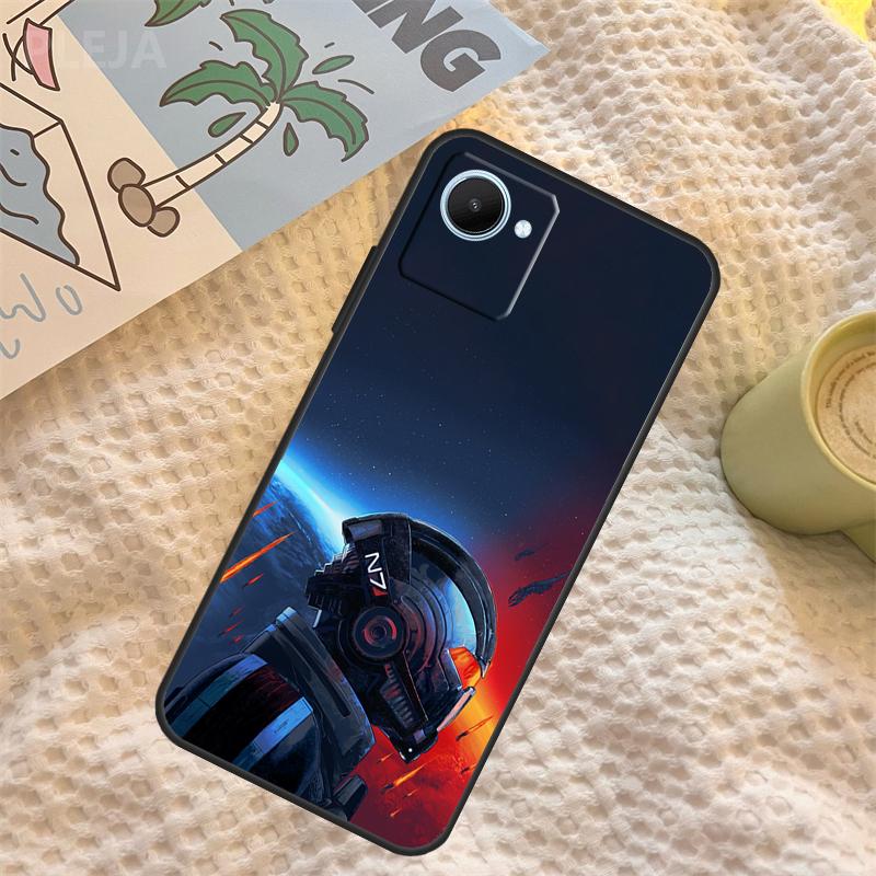 N7 Mass Effect Case For Realme GT6 GT7 Pro C67 C65 C63 C61 C55 C53 C51 C35 C71 C75 11 12 13 14 15 Pro Plus