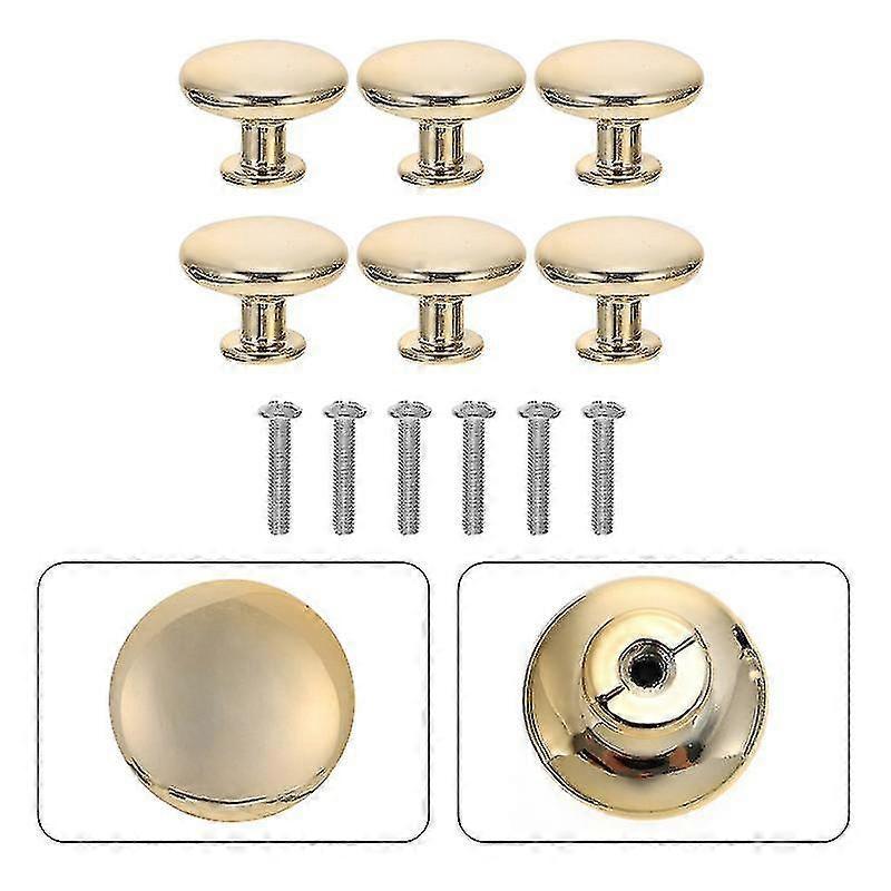 6pcs Single Hole Round Handle - DD