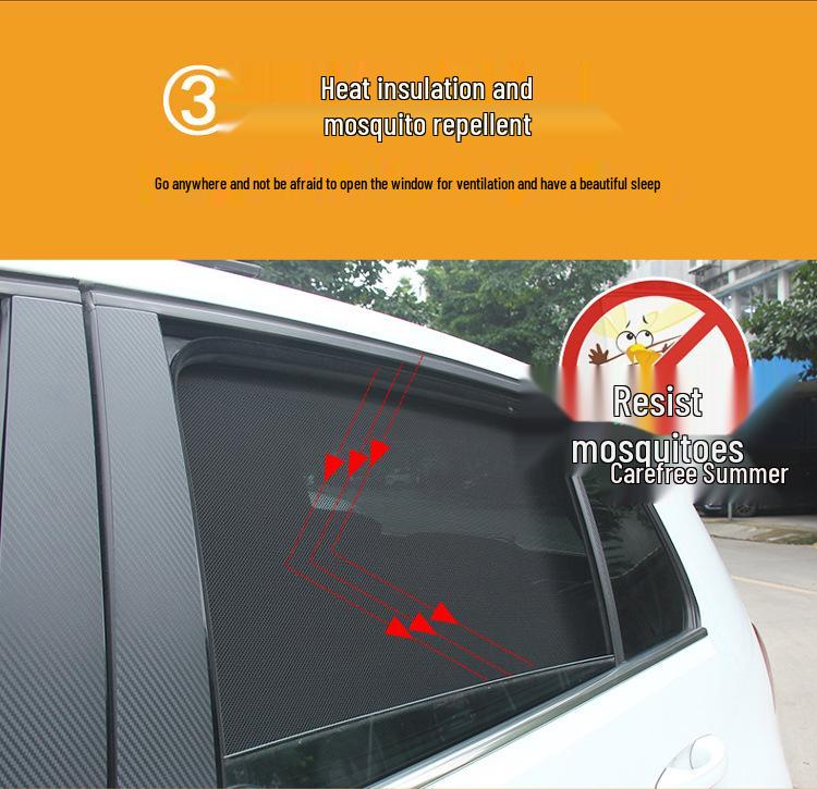Baojun 730/560/510 Magnetic Car Sunshade Curtains